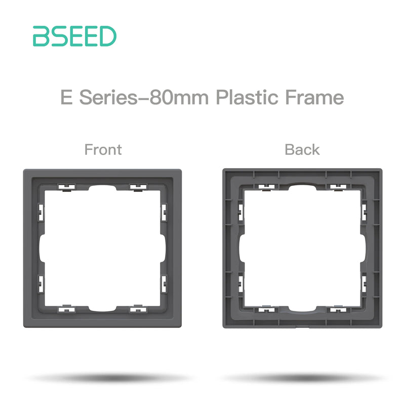 BSEED Zigbee Button Switch 1/2/3/4Gang Switch Module Smart Light Switch DIY Part Plastic Frame Smart Socket Part Tuya Smart Life