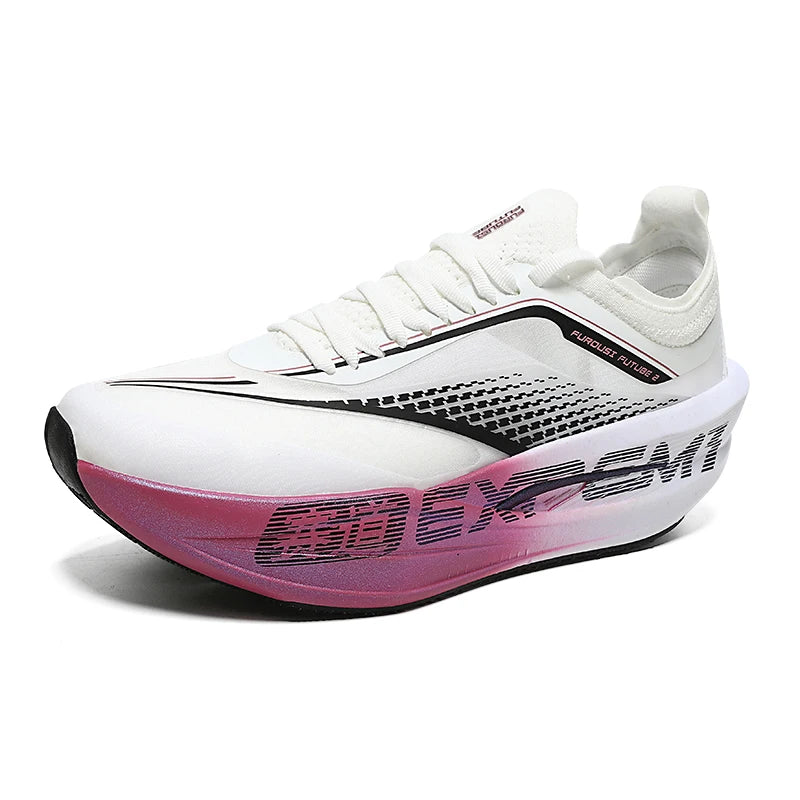 Mens Sports Shoes 2025 New Professional Marathon Breathe Flat Cushioning Lightweight Running Shoes Mesh Original Sneakers Man