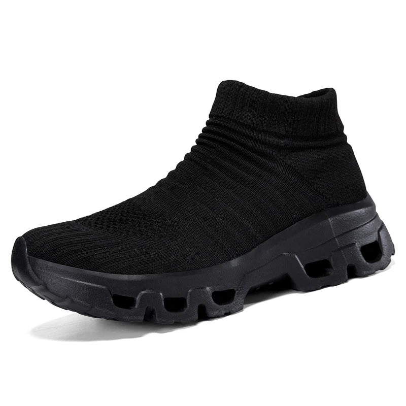 Mens Walking Shoes 2025 New Lightweight Mesh Breathe Thick Soled Comfort Unisex Daily Casual Outdoor Sports Leisure Sneakers