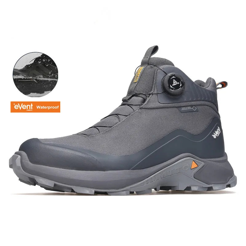 HUMTTO Winter Boots for Men Breathable Hiking Shoes Outdoor Camping Trekking Men's Sports Shoes Non-slip Casual Sneakers Man