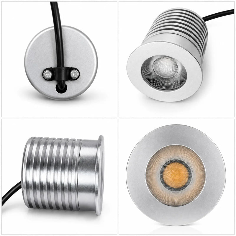 JOYINLED 9W IP65 Waterproof LED Spotlight Module, Dimmable Downlight Bulb 3000K-6000K CCT for Bathroom & Hotel Lighting