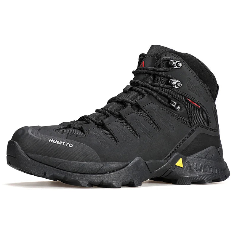 HUMTTO Trainers Outdoor Trekking Shoes Men Breathable Hiking Boots for Man Winter Men's Sports Shoes Rubber Safety Work Sneakers