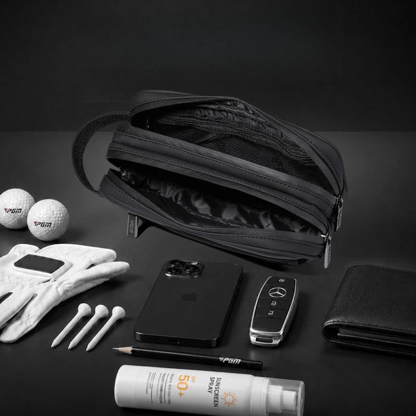 PGM Golf Ultra Light Handbag Double Layer Large Capacity Anti Splash Matte Course Storage Handbag SOB025