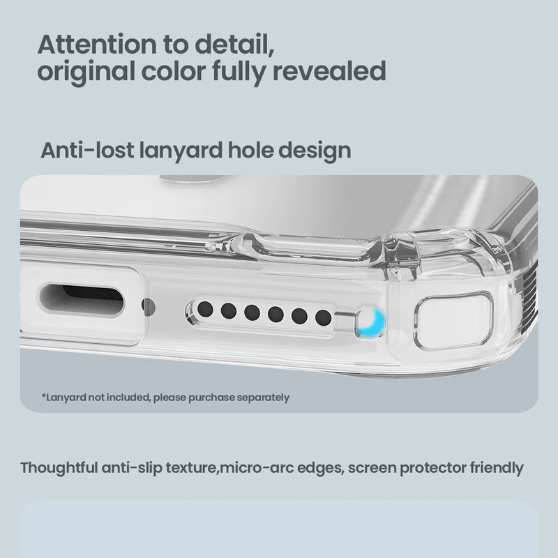 NILLKIN for iPhone 18/17 Pro Max MagSafe Case for iPhone 17 Air TPU Hybrid Classic Magnetic Case for iPhone 17 Transparent Cover