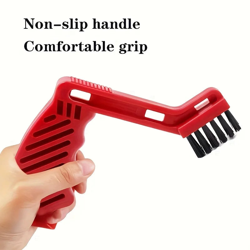 1pc Polishing Pad Cleaning Brush - Durable Nylon Bristles,Polishing Spur Tool Stain Cleaning Brush, for Polishing Pad Cleaning
