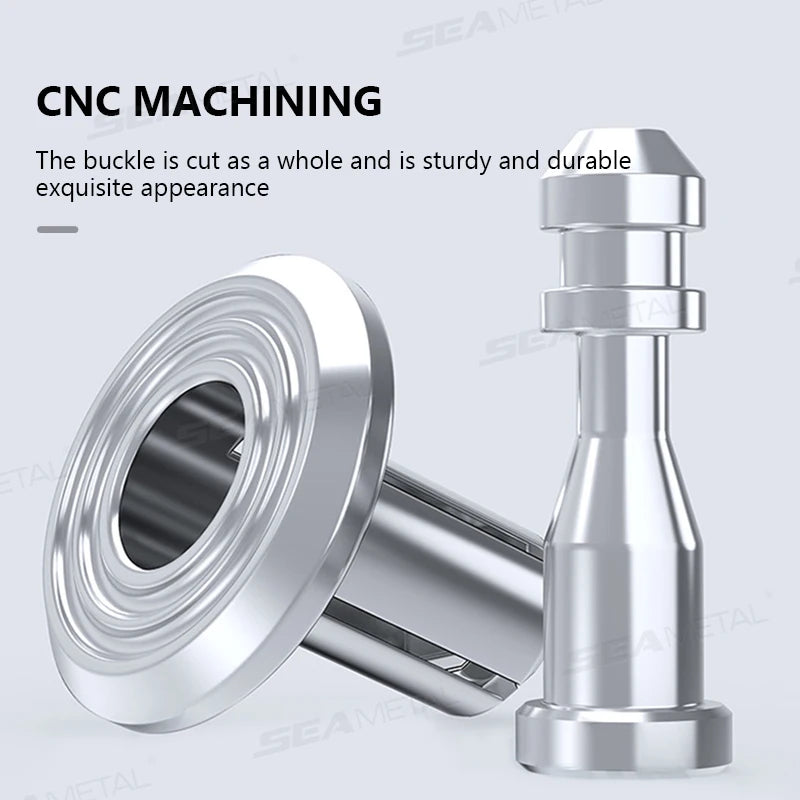 SEAMETAL 5/10PCS 6mm Motorcycle Expansion Buckle Aluminum Alloy Electric Vehicle Screw Nuts for Replacing Shell Buckle Accessory
