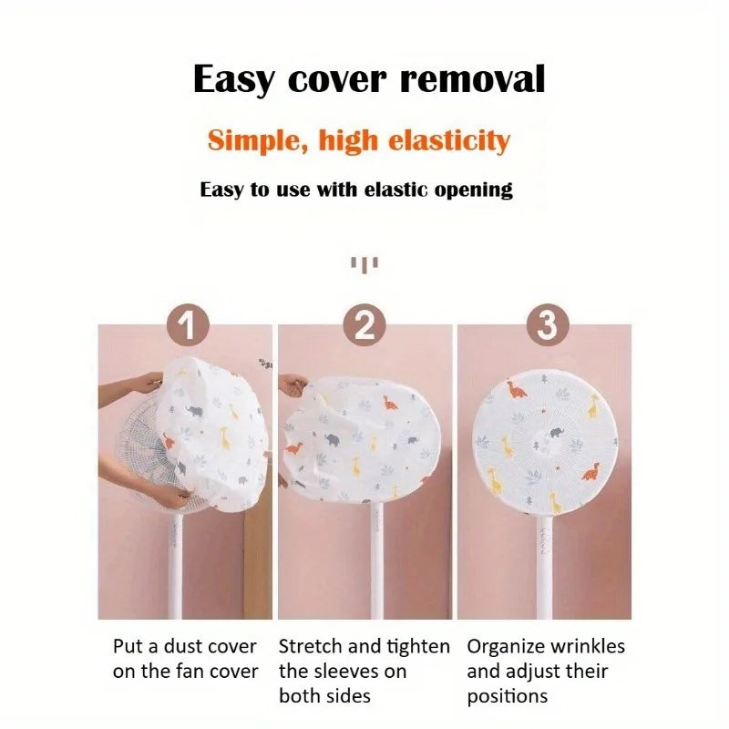 2/4pcs Electric Fan Dust Covers - Soft, Convenient, and Available in Random Colors,Protecting Your Fans from Dust Contamination