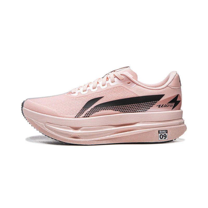 ស្បែកជើងរត់ប្រណាំង Li-Ning សម្រាប់នារី RED HARE 9 ULTRA Racing SUPER BOOM Cushion BOOM FIBER ខ្យល់ចេញចូលបាន ស្បែកជើងហ្វឹកហាត់ LiNing ARPW008