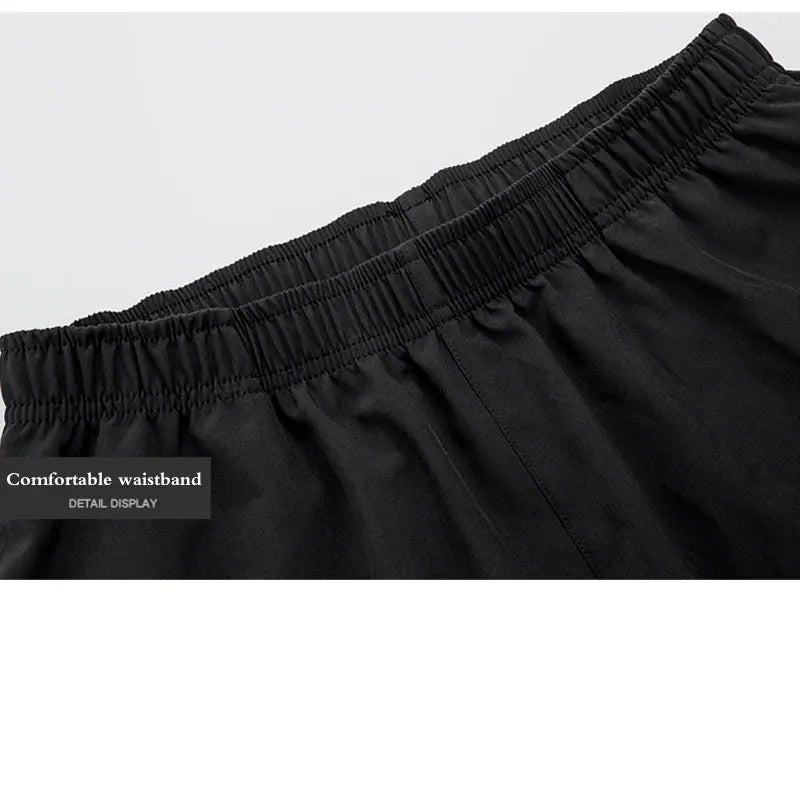 Men's Summer Ice Silk Shorts Quick Dry Breathable Cooling Lightweight Sports Shorts for Gym Running Jogging Fitness Outdoor