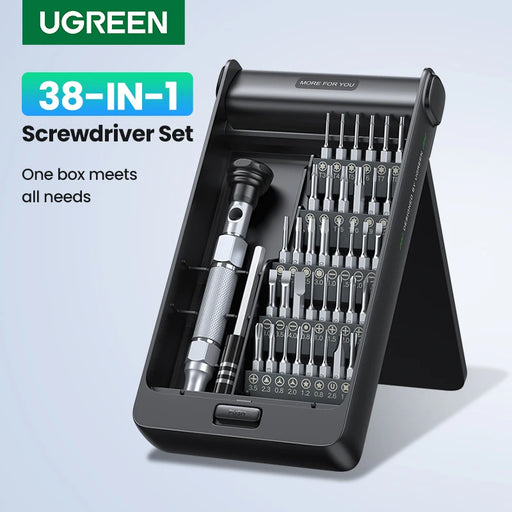UGREEN 38-in-1 Screwdrivers Precision Screwdriver Set for Phone Computer Watch Laptop Glasses PC Multifunction Disassembly Tool