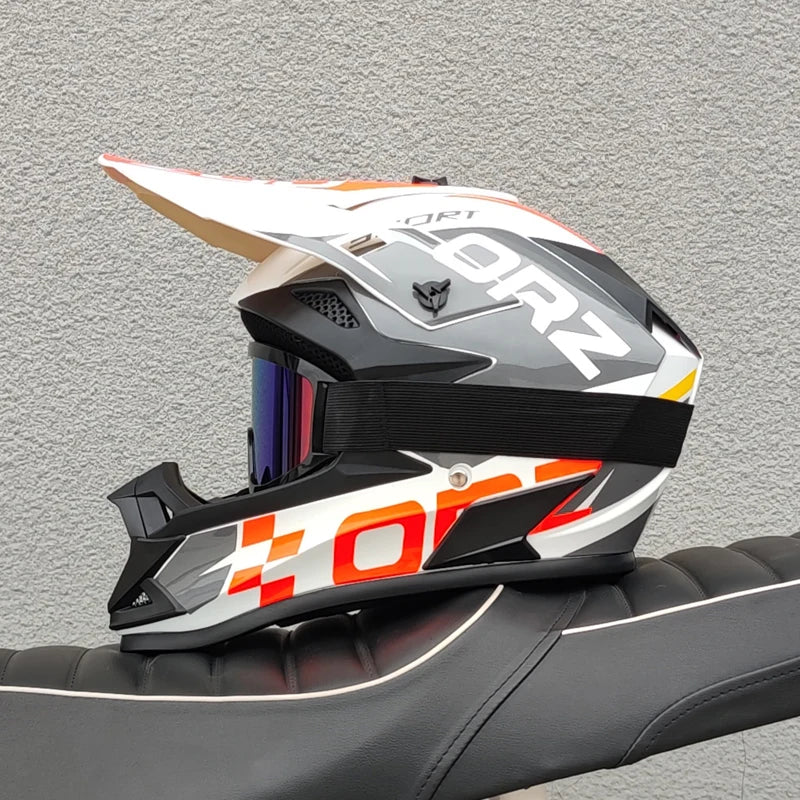DOT approves universal off-road motorcycle helmets for adults, teenagers, and children, mountain bike downhill cross helmets