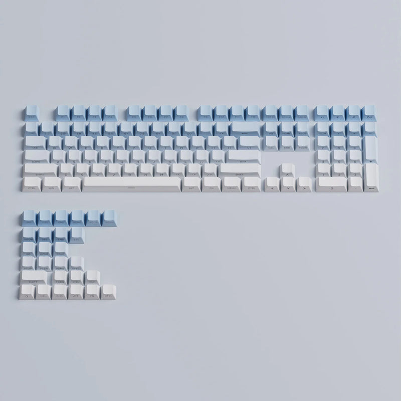 Akko Side Printed Gradient Keycap Set Cherry Profile Double Shot PBT 135-Key Keycaps for MX Switches Gamer Mechanical Keyboard