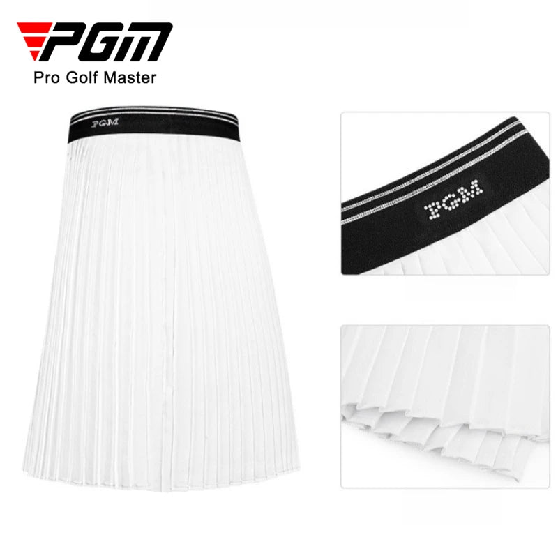 Women's Golf Skirt Summer Quick Drying Elastic Belt Sports Skirts QZ088