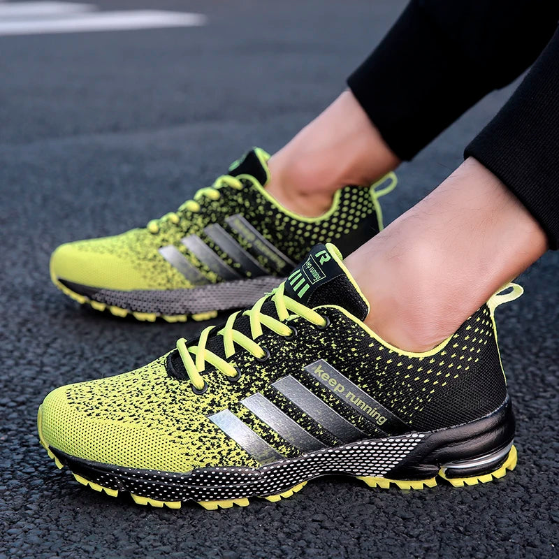 Mens Running Shoes Autumn Hot Selling Breathable Mesh Lightweight Outdoor Jogging Fitness Leisure Sports Shoes for Men