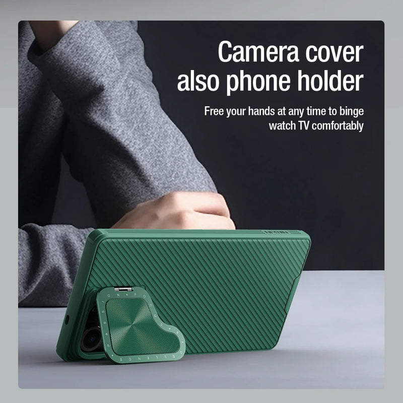 NILLKIN For Samsung Galaxy S25 Ultra Case CamShield Prop With Camera Protection Shockproof Back Cover For Samsung S25 Ultra Case