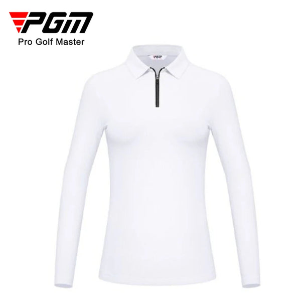 PGM Women Golf Trainning T Shirts Team Clothing Long Sleeve Polo Shirt YF605