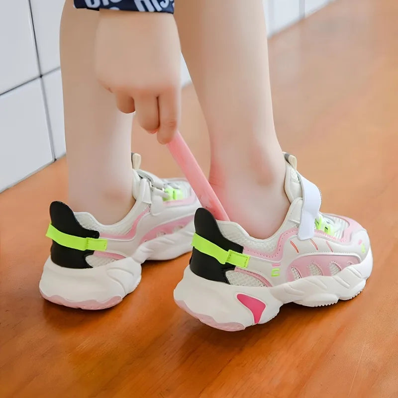2pcs Joyful Face Portable Shoehorn - Durable Plastic, Easy To Wear Leather Shoes, Sneakers, Boots, Hand Washable.