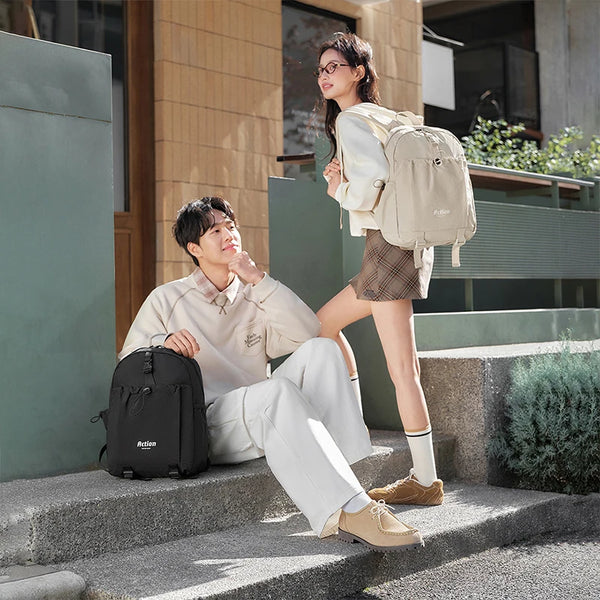 Semir Backpack Men Large Capacity Travel Bag 2025 New Outdoor Laptop Backpack College Student Couple Trendy Daypack