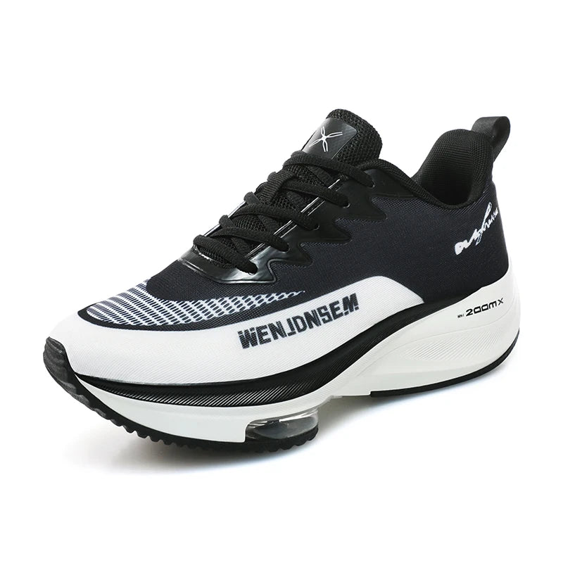 Mens Running Shoes Lightweight Breathable Mesh Sports Flat Soft Cushioned Soles Comfortable Walking Casual Fashion Sneakers Man