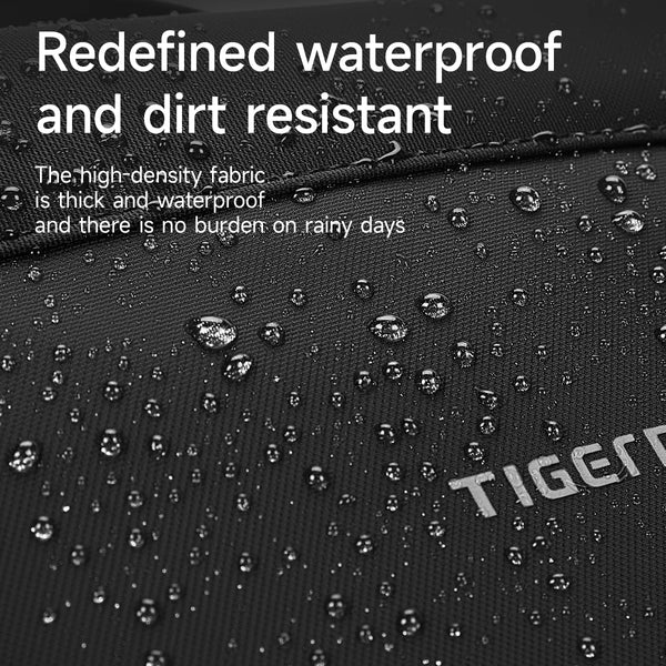 Tigernu Durable Fashion Backpack Men Large‑Capacity Travel Backpack With Shoes Pocket 180° Opening Bags Male School Backpack Lap