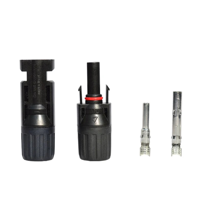 Free shipping 600/400/200/100/10 Pcs DC Solar Connector 1000V30A Panel Stecker Connectors Kit for Cable 2.5/4/6mm2