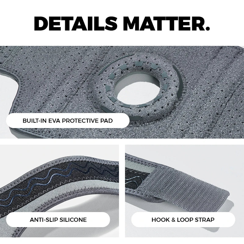 Naturehike New Four Spring Support Mountaineering Knee Protector Outdoor Adventure Leg Thickened Stress Relieving Protective Pad