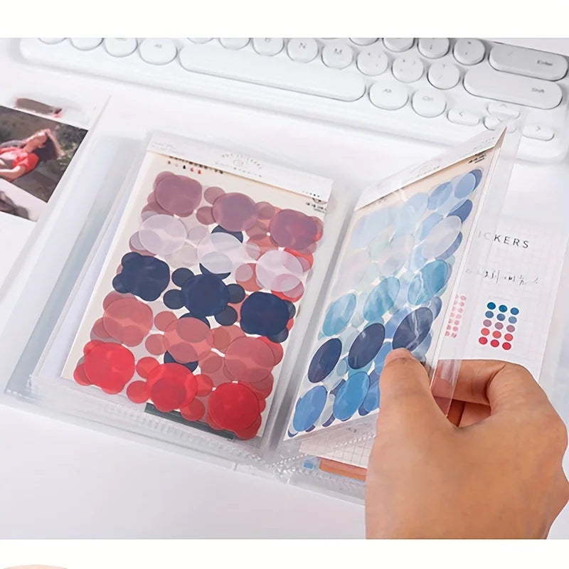 40pcs Scrapbook Storage Albums. Adhesive Photo Stickers,Cards,Receipts Collections.File Organizer for Classrooms, Homes,Offices.