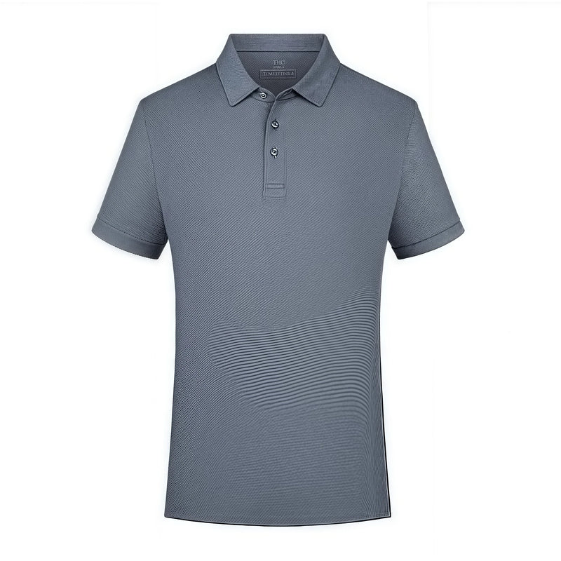 5A Antibacterial mulberry silk cool POLO shirt  Summer Work Uniform  Logo Printed Company Team Culture Polo Shirt