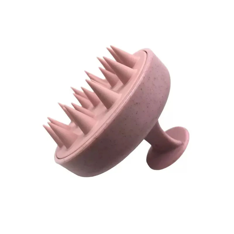 1pc Silicone Shampoo Brush Body Massage Brush Bath Shower Brush Salon Hairdressing Tool Scalp Massage Comb Hair Washing Comb