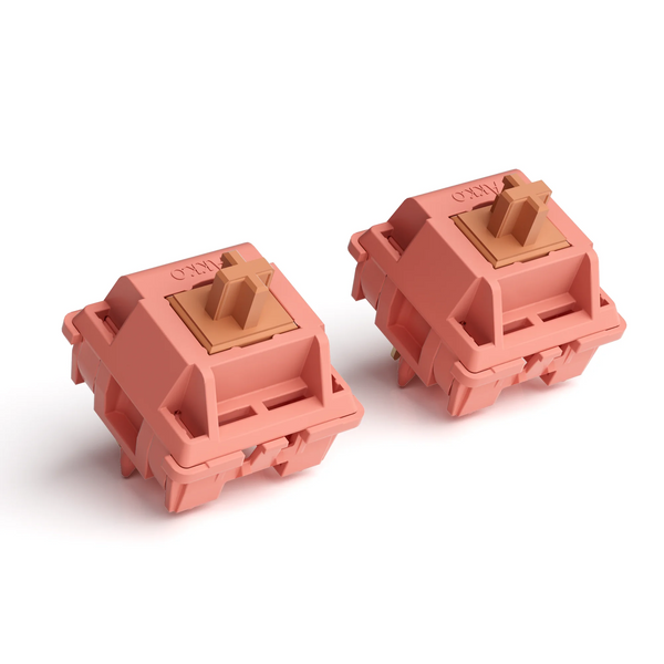 Akko Rosewood Switch 5 Pins 40gf Linear Switch Factory Lubed Deep Low-pitch អាចប្រើជាមួយ MX Mechanical Keyboard បាន (45 គ្រាប់)