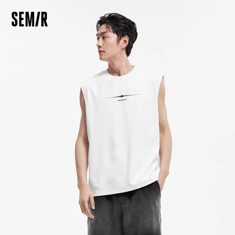 Semir Mens Vest 2026 Sleeveless Moisture Wicking Quick Dry Knitted Tops Sports Casual Style Soft Breathable Daily Wear Urban