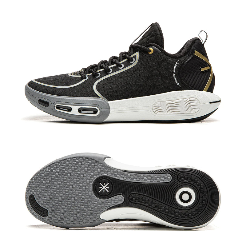 ស្បែកជើងបាល់បោះបុរស Li-Ning WADE SHADOW 7 លើទីលាន BOOM Cushion ទម្ងន់ស្រាល Rebound LiNing Stable Support Sneakers ABPW003