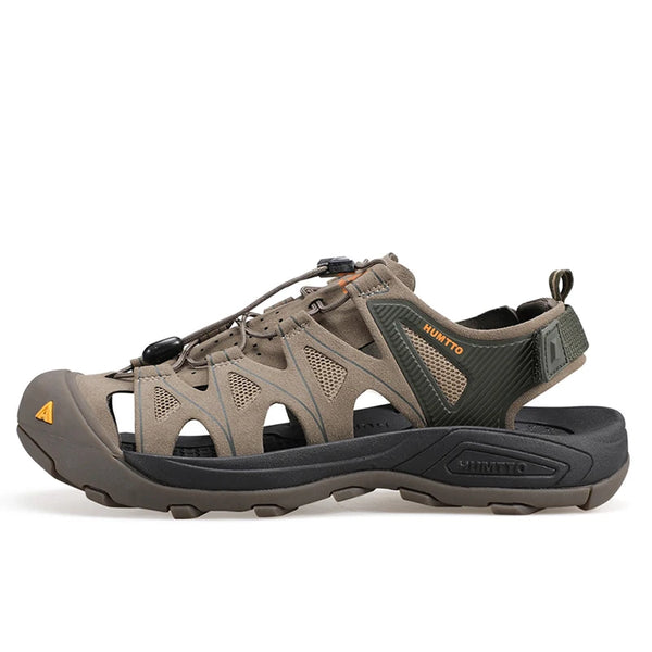 HUMTTO Summer Shoes for Men Breathable Mens Sandals Outdoor Hiking Water Beach Sandals Camping Fishing Climbing Man Sneakers