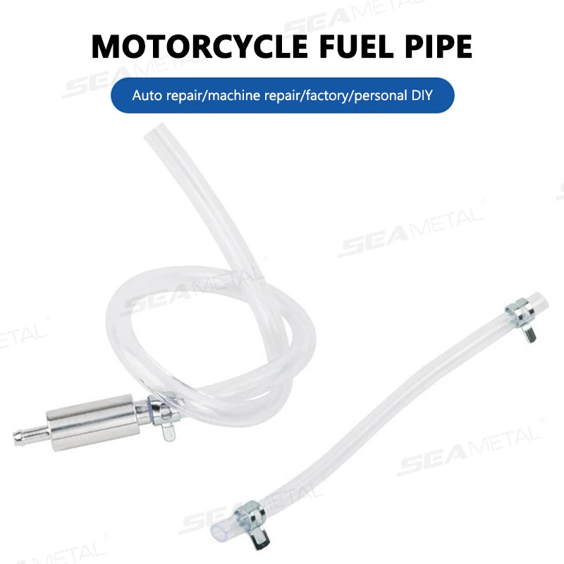 SEAMETAL Hydraulic Clutch One Way Valve Tube Car Clutch Brake Bleeder Hose Bleeding Tool Replacement Adapter Kit Car Accessories