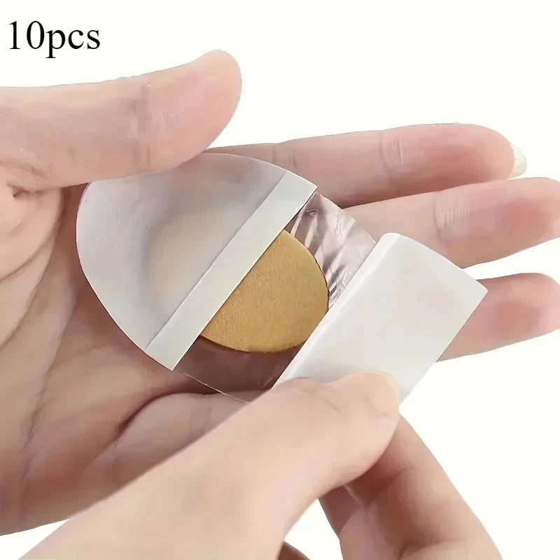 10/20pcs Transparent Waterproof Invisible Anti-Wear StickersHeel Pads, Forefoot Gel Pads,  Anti-Wear Stickers for High Heels.