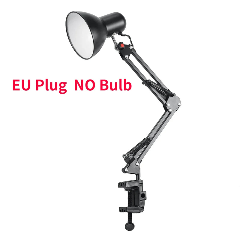 ចង្កៀងតុ LED JOYINLED ដែលអាចលៃតម្រូវបានដោយភ្នែក ជាមួយនឹងភ្លើងអានសៀវភៅពេលយប់ សិក្សា អាន ការងារ កិច្ចការ