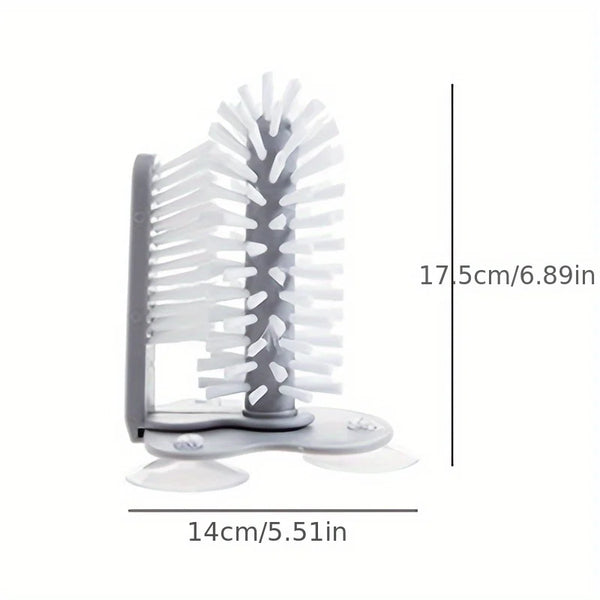 1pc Cup Scrubber, Glass Cleaner, Bottles Brush, Sink Bottle Cleaning Brush,Kitchen Gadgets, Kitchen Accessories,Cleaning brush