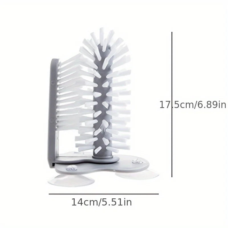 1pc Cup Scrubber, Glass Cleaner, Bottles Brush, Sink Bottle Cleaning Brush,Kitchen Gadgets, Kitchen Accessories,Cleaning brush