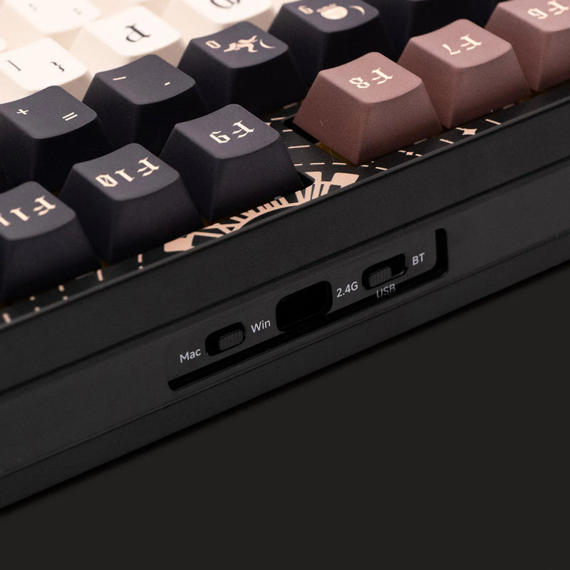 Akko 5108 V5 Mechanical Keyboard Full Size 8K Per-Key Flex-Cut Hot-swappable RGB Type-C/2.4G&BT Wireless Gaming Keyboard Gasket