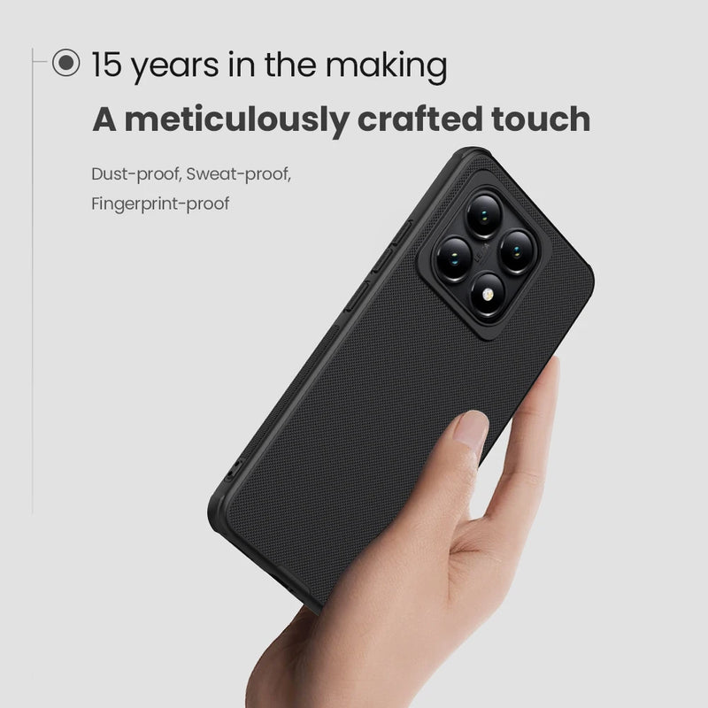 Nillkin For Xiaomi 14T Pro / 14T Case Super Frosted Shield Pro Soft TPU Hard PC Shell Matte Shockproof Back Cover For Mi 14T Pro