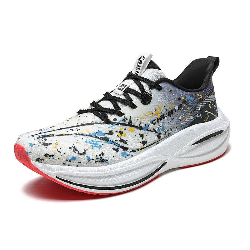 Mens Running Shoes 2026 New Professional Marathon Training Rebound Tennis Shoes Breathable Lightweight Outdoor Sneakers for Men
