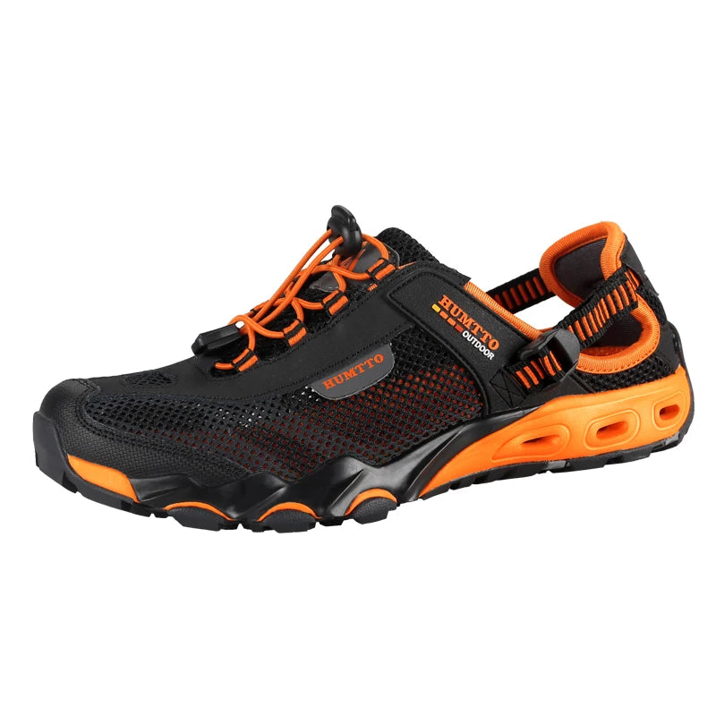 HUMTTO Outdoor Sneaker Man Breathable Water Hiking Shoes Summer Quick Drying Wading Sneakers for Men Trekking Beach Mens Sandals