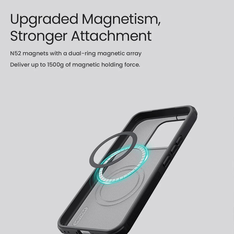 NILLKIN For Xiaomi 17 Max Magsafe Case Super Frosted Shield Pro Magnetic Wireless Charging PC Back Cover For Xiao Mi 17 Max Case