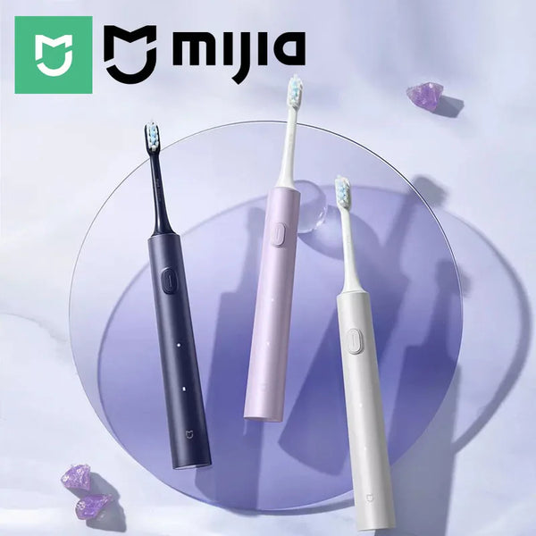 MIJIA T302 Sonic Electric Toothbrush - 31,000 RPM, 150 Days Battery,Copper-Free DuPont Brush Head,IPX8 Waterproof,4 Modes