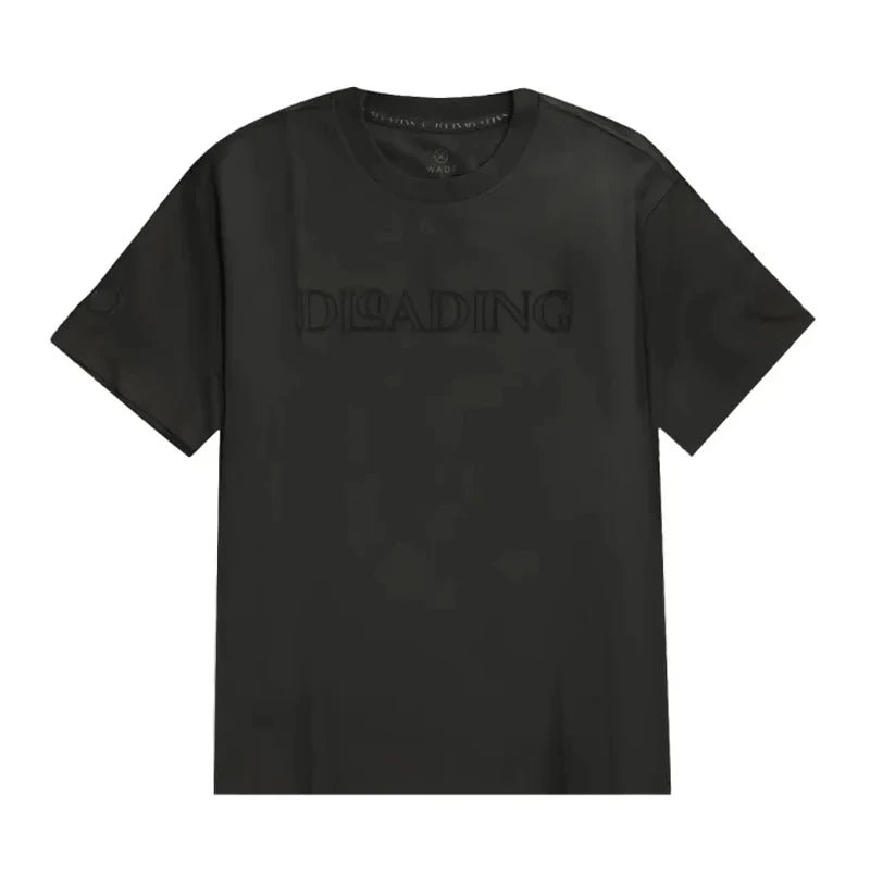 អាវយឺតបុរស Li-Ning Wade រដូវក្តៅ ប៉ាក់ដោយផាសុកភាព កមូល អាវដៃខ្លី AHSV813