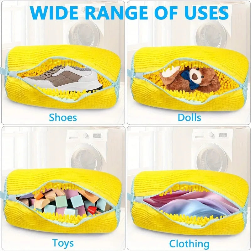 1pc Sneaker Washing Machine Bag, Shoe Washing Bag for Most Shoe Types, Laundry Bags, Used for Washing Machines and Dryers