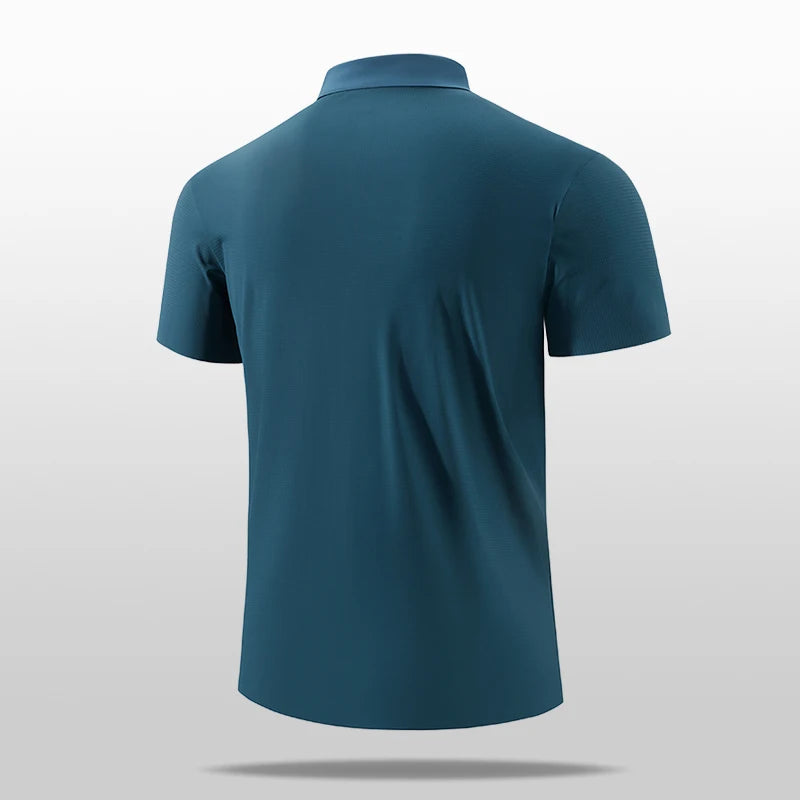 SBWL 2026 Summer New Light Fast Dry Elastic High Quality Outdoor Sports Golf Running Sports POLO Shirt Fashion Casual T-Shirt