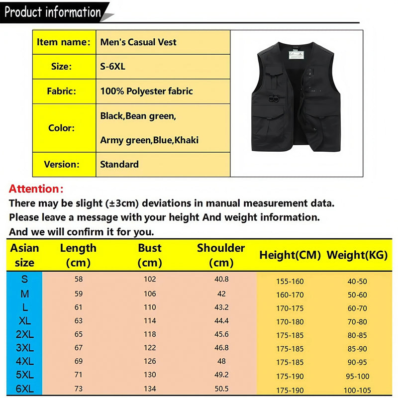 Sleeveless Jacket Cargo Vests Men Outdoor Multi Pockets Photography Summer Thin Mesh Breathable Waistcoats Male Casual Vests