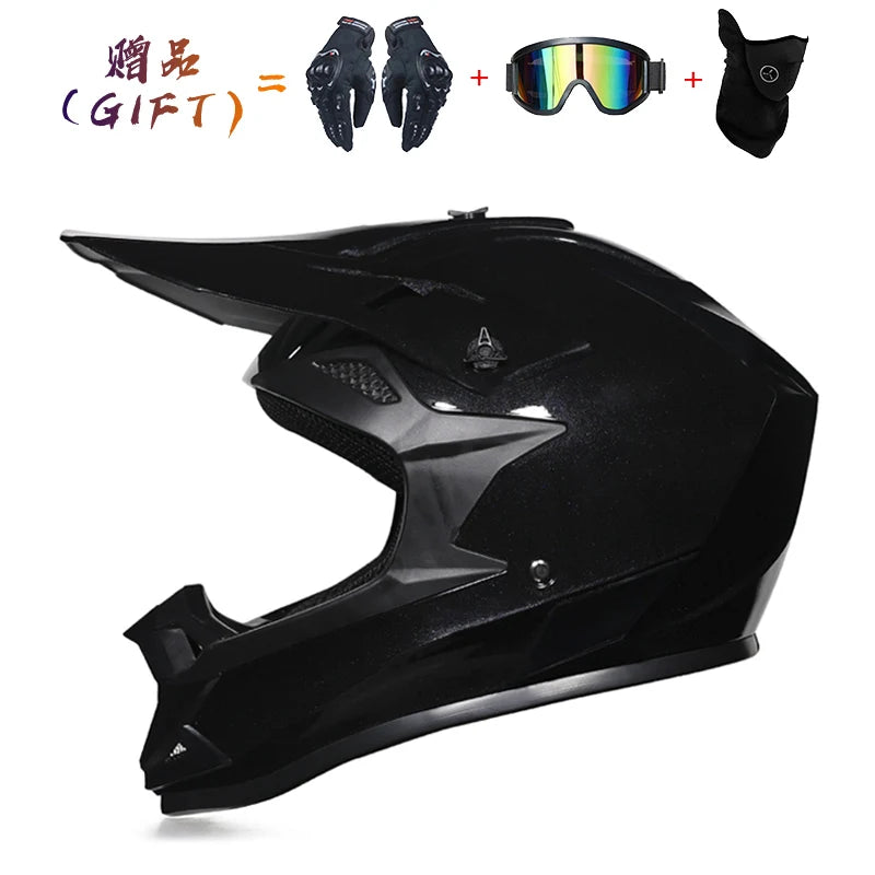 Light Off-road Motorcycle Helmets downhill racing Full Face Helmet Motorcycle Helmet DOT approved cross helmet