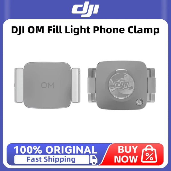 DJI OM Fill Light Phone Clamp for DJI Osmo Mobile 7/OM 7P/OM 6 New Original Accessories In Stock